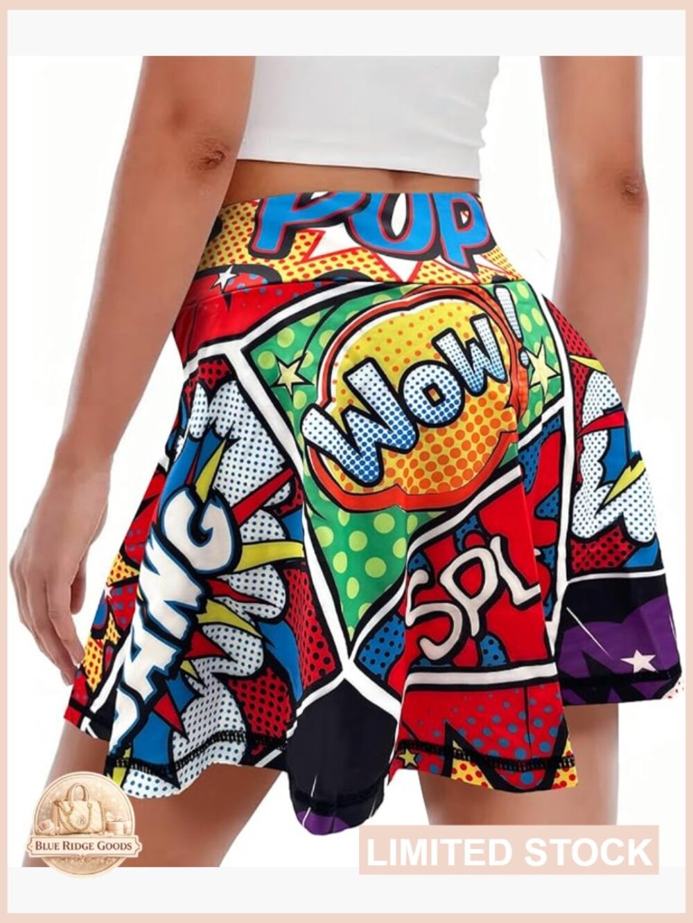 High Waisted Tennis Skort Golf Pleated Skirt Athletic Running Pickleball Skirt